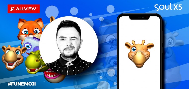 Soul X5, primul telefon din portofoliul Allview cu FunEmoji